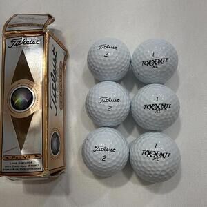 Vintage Titleist Pro V1 392 Golf Ball Long Distance 1 Sleeve (6 Balls) Read Desc